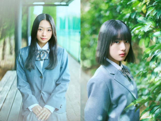 乃木坂46・6期生、小津玲奈＆増田三莉音 撮り下ろし写真＆手書き