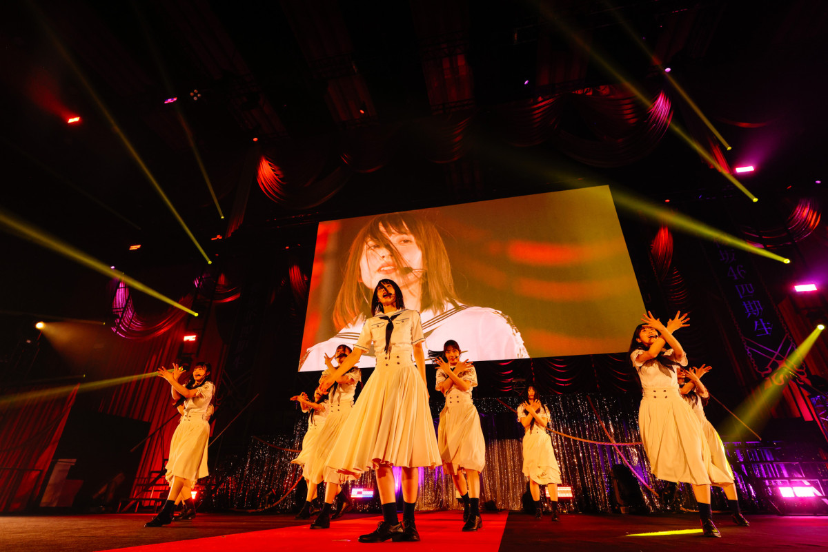 櫻坂46・四期生が初ライブ開催 「死んだふり」センターは山田桃実