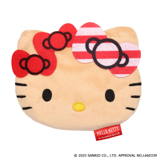 写真）“日焼けキティ”のポーチコレクションがカプセルトイに登場！ 顔