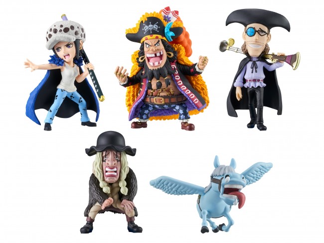 写真）『ONE PIECE』“3船長”がぬいぐるみに！ ローvs黒ひげ海賊団戦の