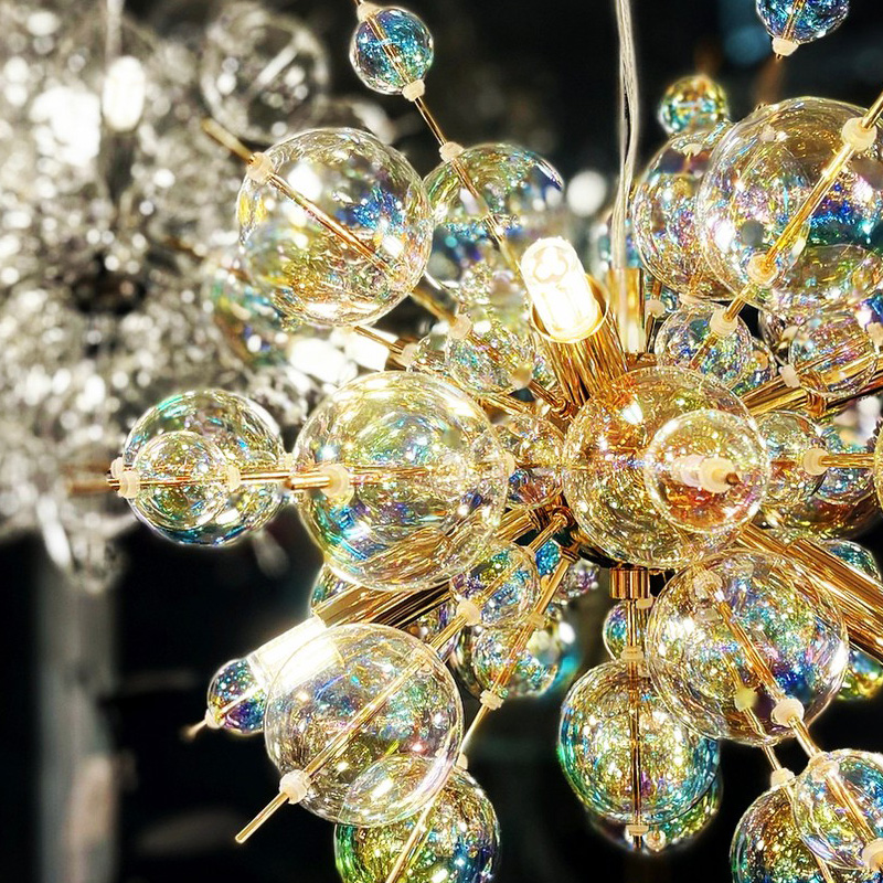 照明/多灯ペンダントライト バブルシャンデリア「BALLON(バロン) mini