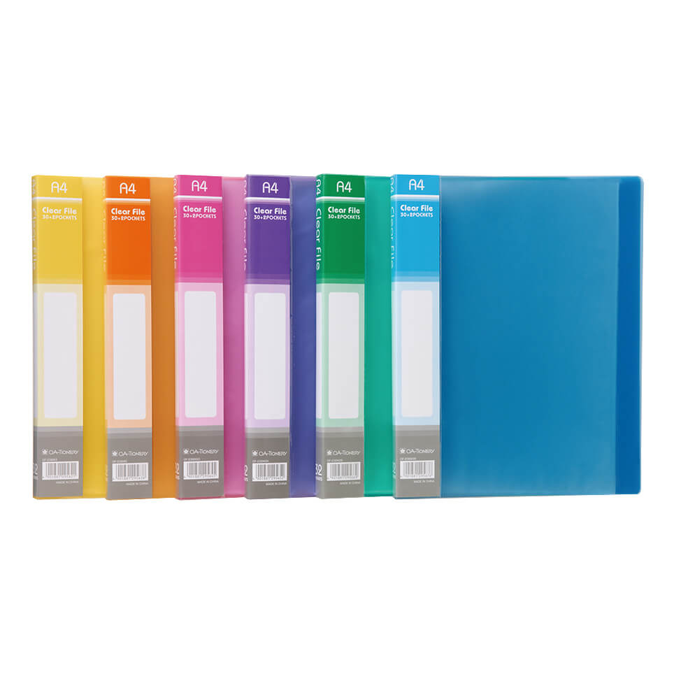 クリヤーファイルA4 42ポケット｜ファイル｜ファイル・ホルダー