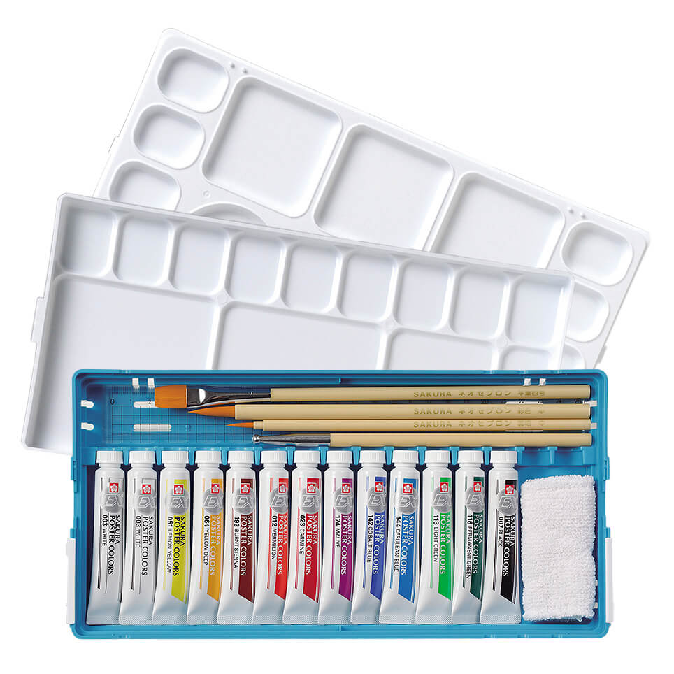 ポスターカラーデザインセット（25cmサイズ）｜ポスターカラーEX