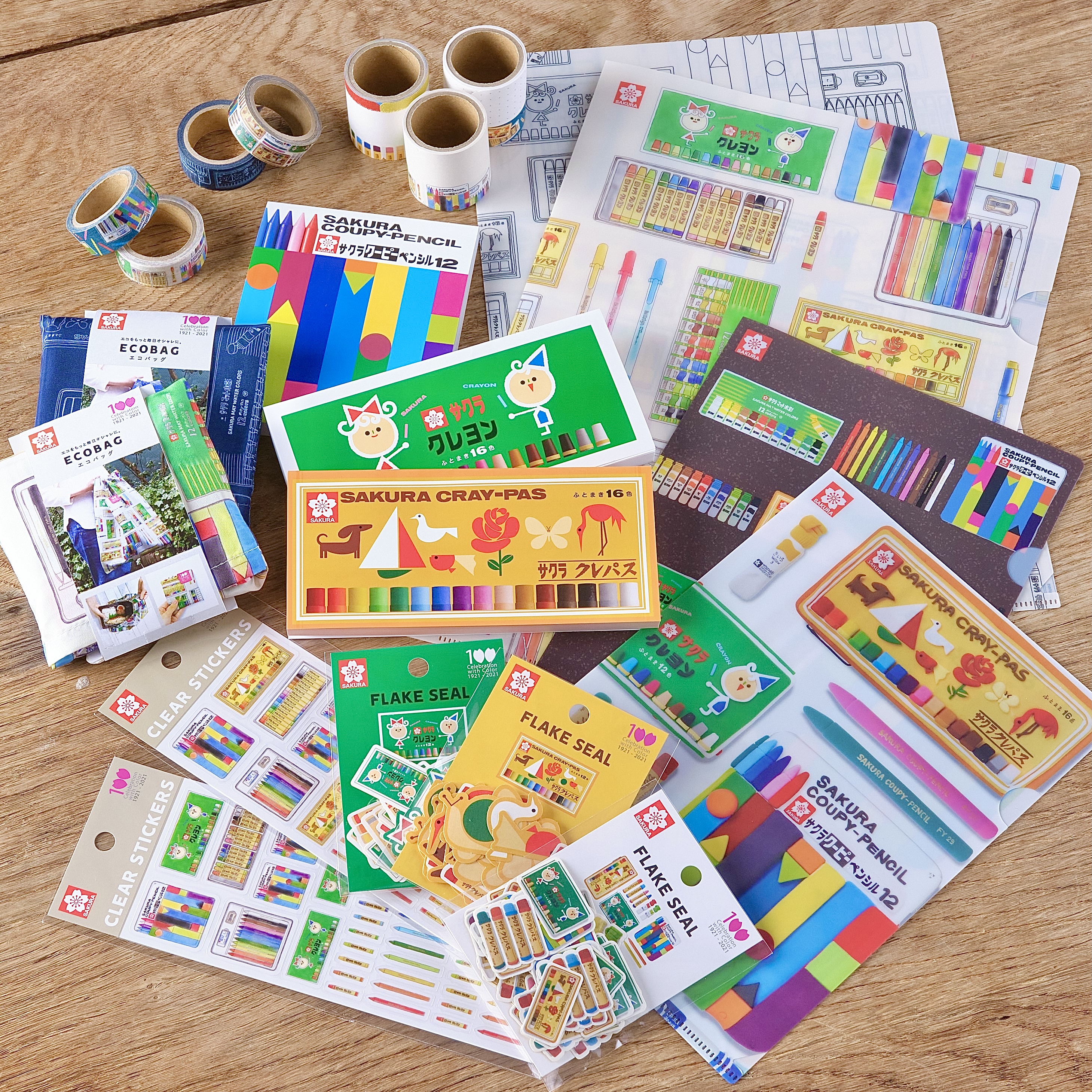 創業100周年記念「サクラデザイン雑貨商品」発売 100周年の歴史を描く