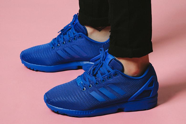 adidas Originals ZX Flux Solid Blue | Culture Kings US