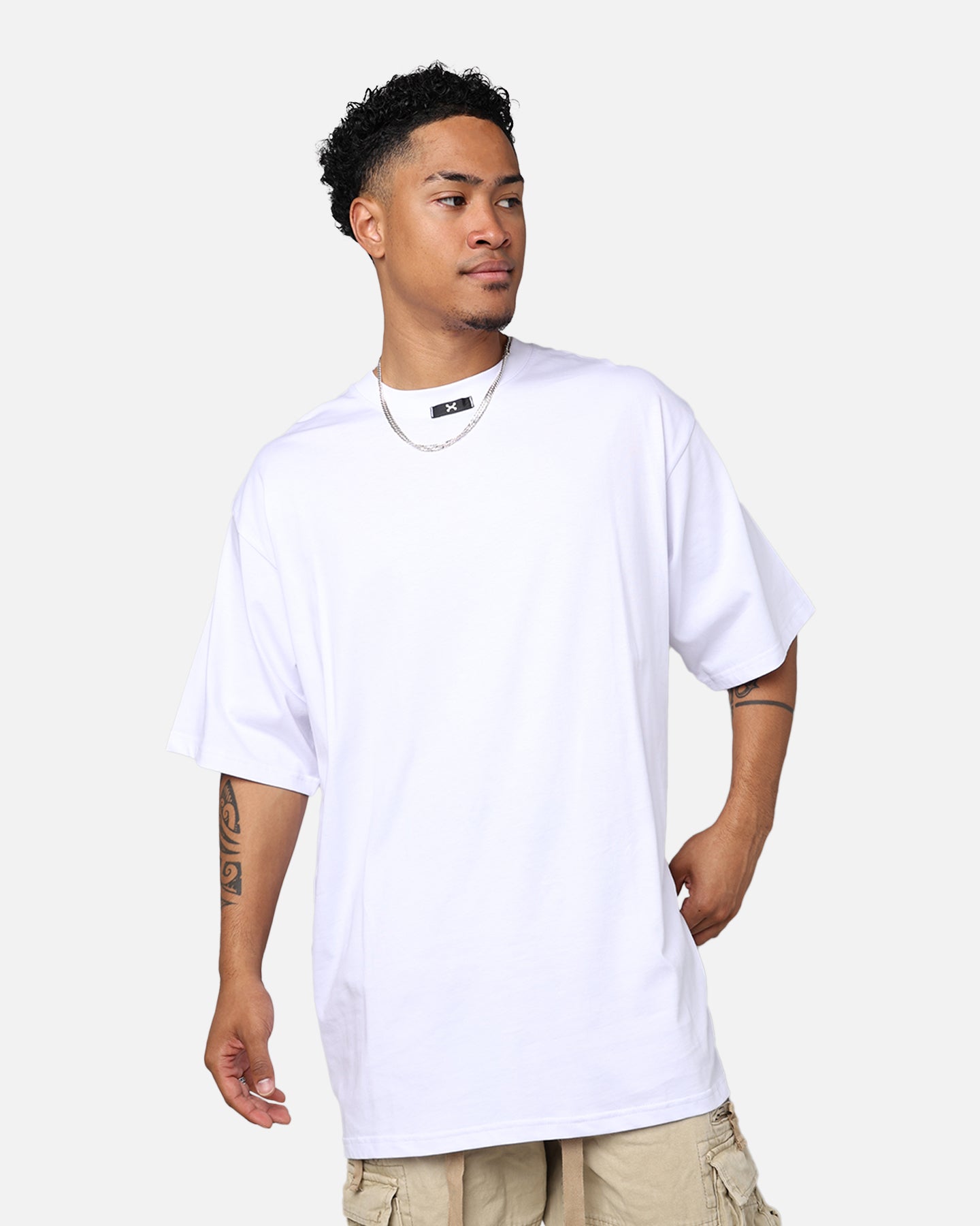 DXXMLIFE L-0 A Baggy T-Shirt White | Culture Kings US