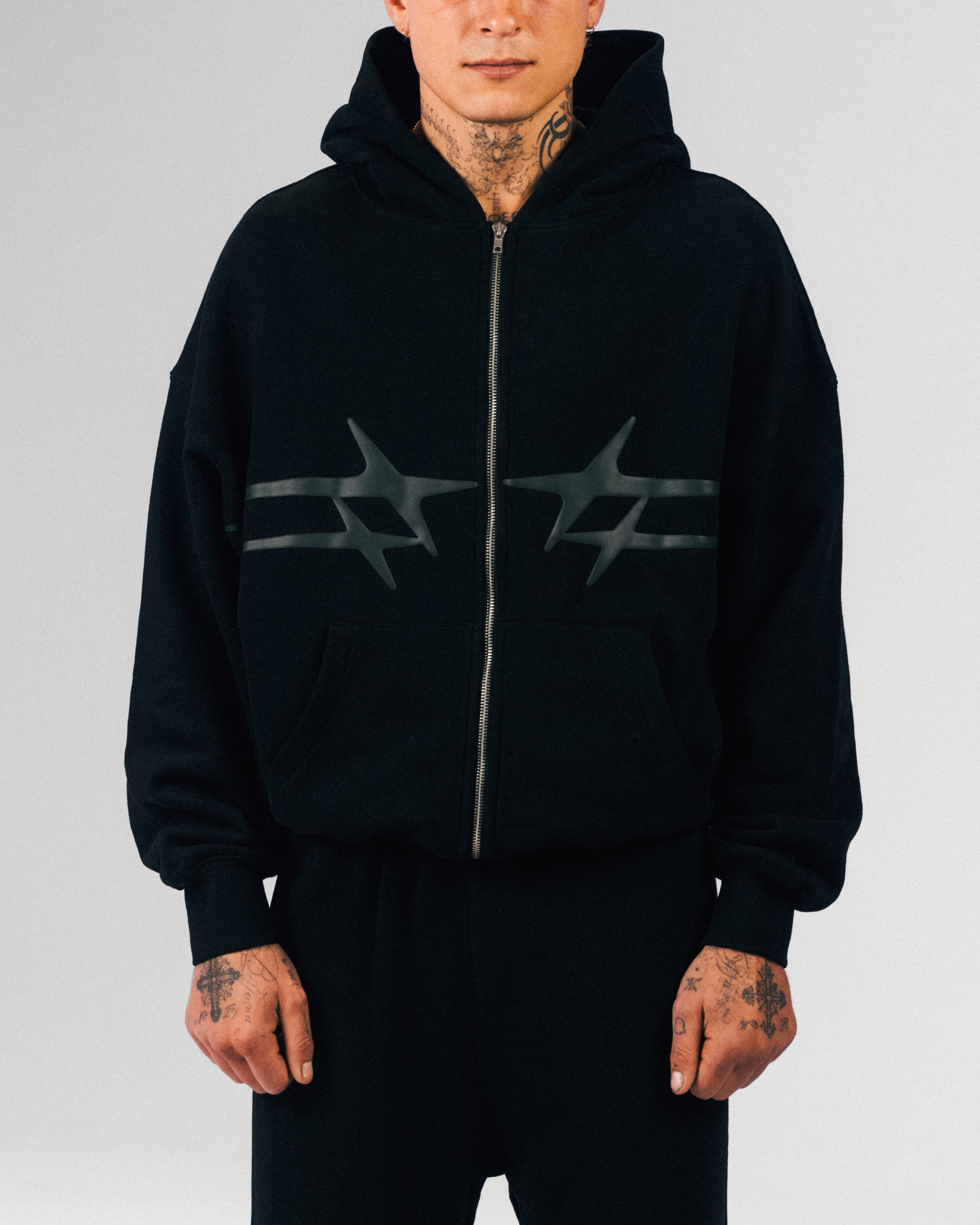 Loiter Celestial Full Zip Hoodie Black | Culture Kings US