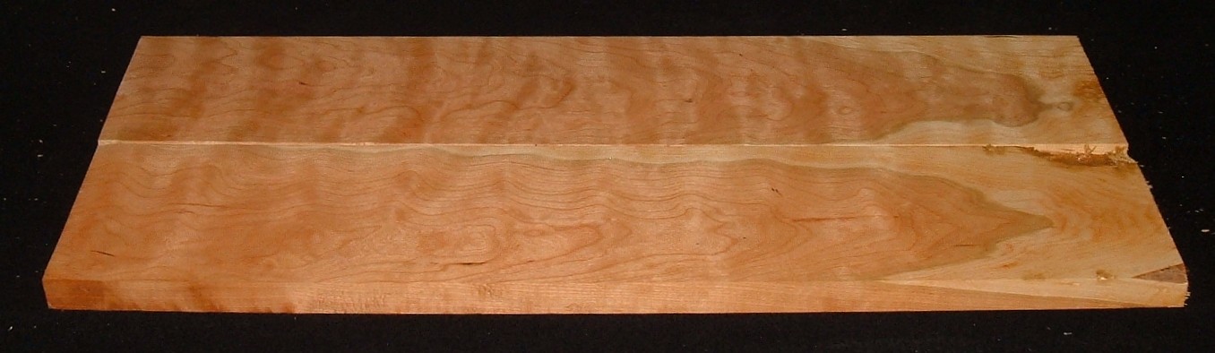 Curly Tiger Figured Soft Maple Boards Wood Lumber for Sale, See