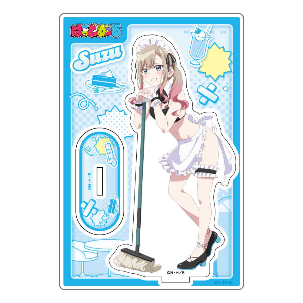 ばっどがーる]描き下ろしアクリルスタンド（涼風涼／メイド水着）