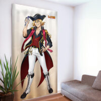 Dr．STONE]描き下ろしカーテン（七海龍水／アイドル風衣装）