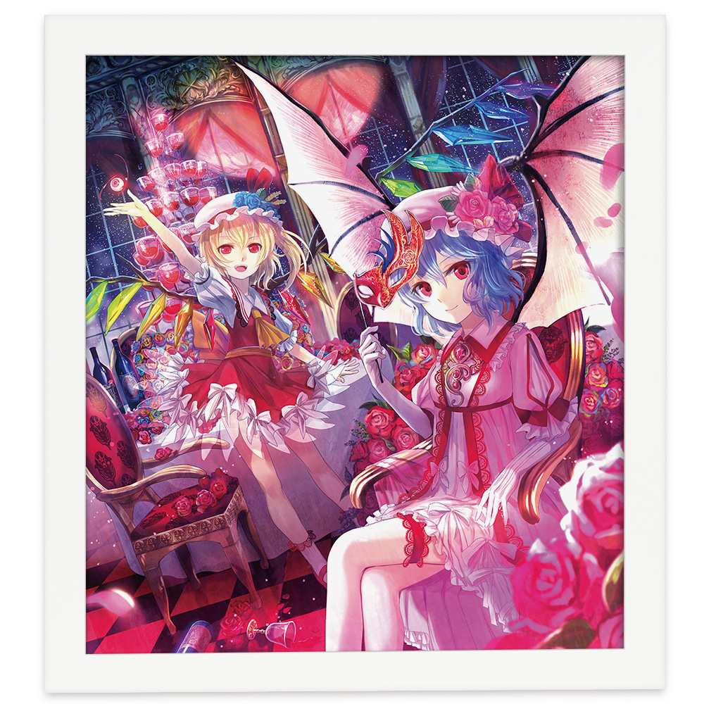 東方Project]藤ちょこ先生描き下ろし複製原画（レミリア・スカーレット