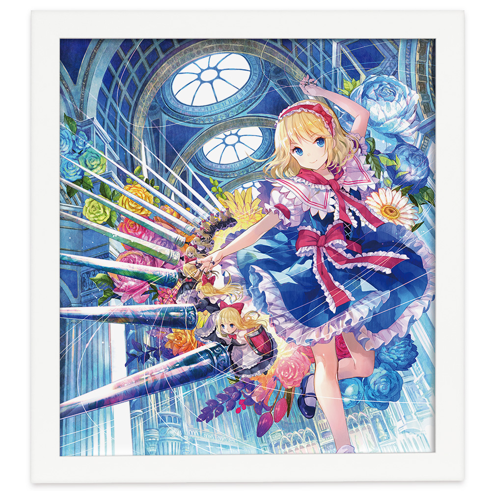 東方Project]藤ちょこ先生描き下ろし複製原画（アリス・マーガトロイド）