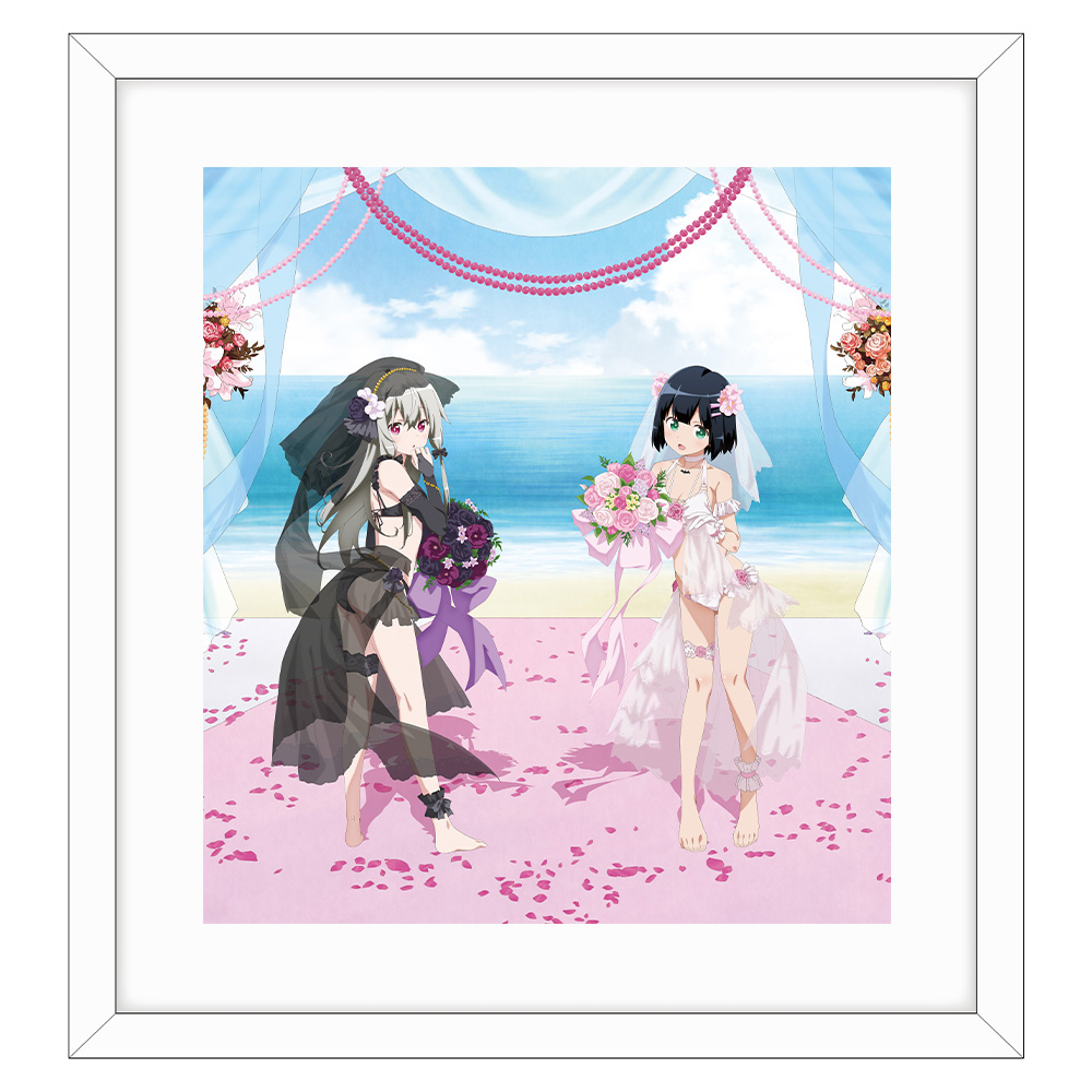 となりの吸血鬼さん]描き下ろし複製原画（ソフィー＆灯／ウエディング