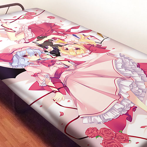 東方Project]ミヤスリサ先生 描き下ろし シーツ（レミリア＆フランドール）