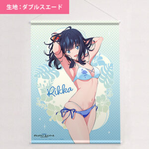 グリッドマン ユニバース]描き下ろしB2タペストリー（宝多六花／水着）