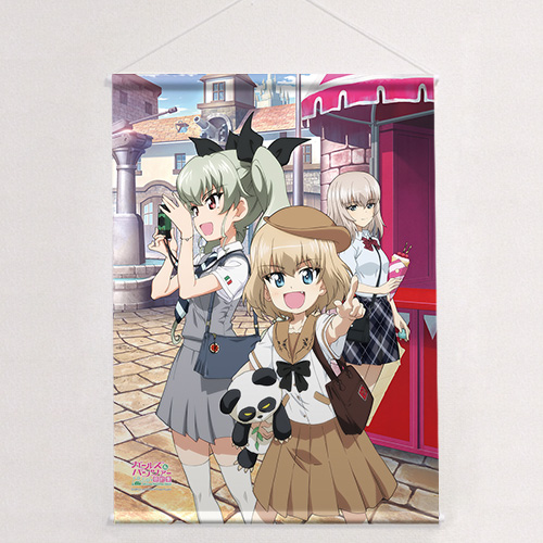 ガールズ＆パンツァー 最終章]B2タペストリー（アンチョビ
