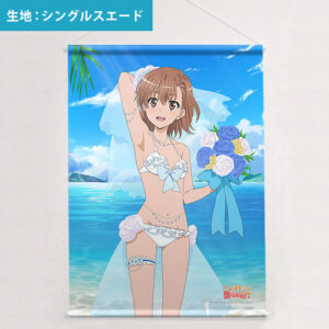 とある科学の超電磁砲T]描き下ろし特大タペストリー（白井黒子／水遊び）