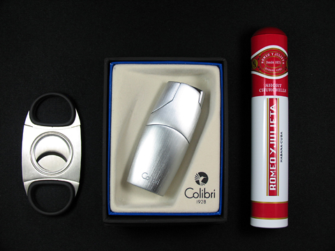 キューバ産 プレミアムシガー＆シガー用ライター・カッターセット