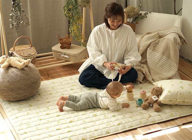 極厚 下敷き専用 ラグ ふかぴた 高反発PREMIUM [極厚] (170×230cm