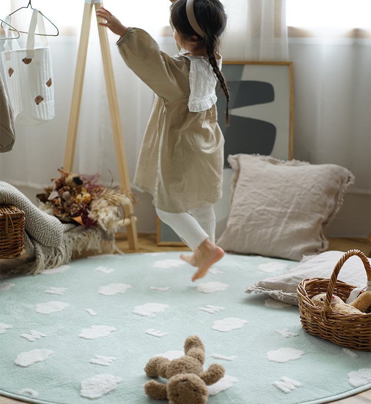 unico KAMIL(カミル)ラグ 100×140cm アイボリー unico 100×140 ラグ