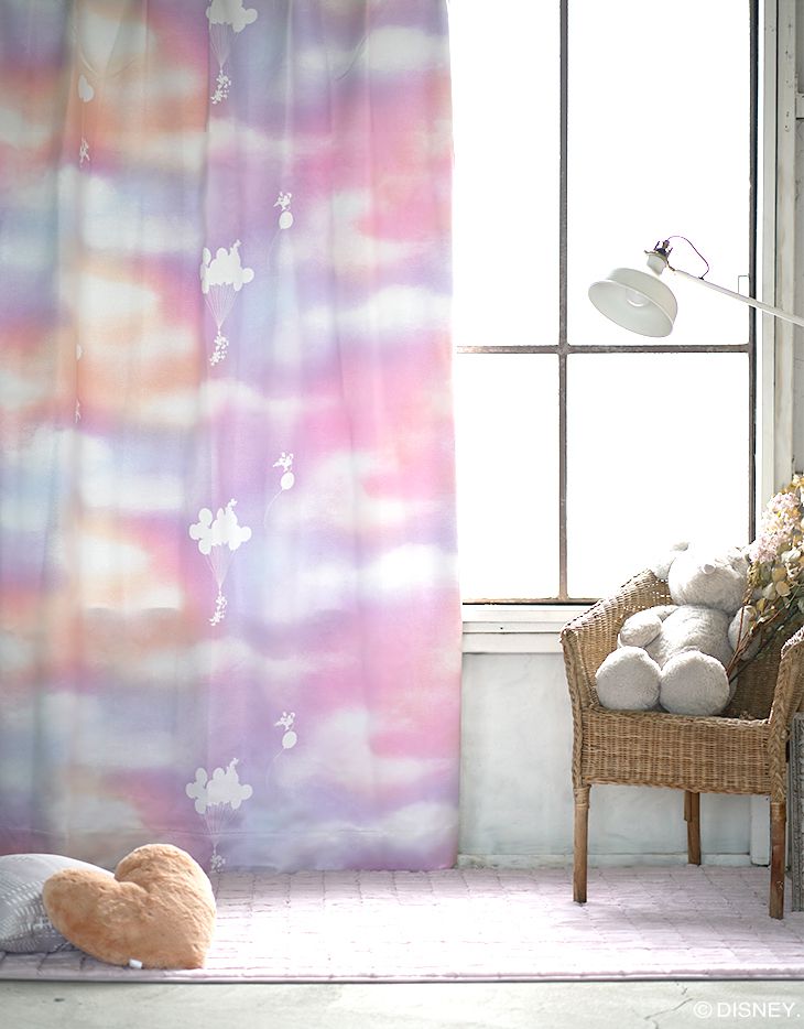 遮光 カーテン MICKEY/Mellow メロウ (幅100×丈178cm) 1枚入 | クー