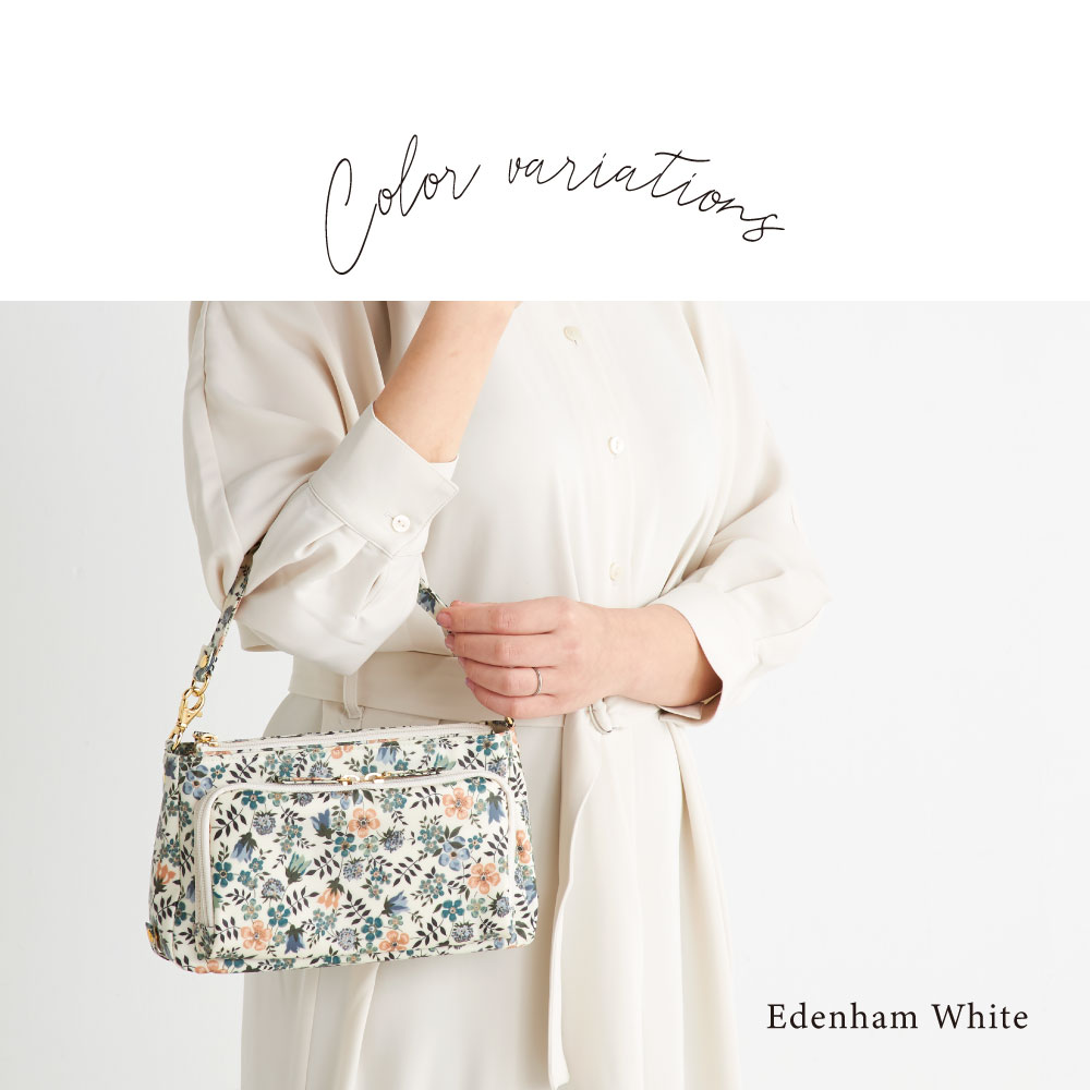 送料無料】リバティプリント お財布 ショルダーバッグ 日本製