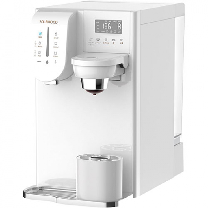 SOLEMOOD ウォーターサーバー 浄水型 ブラック 2wf-solemood-pure