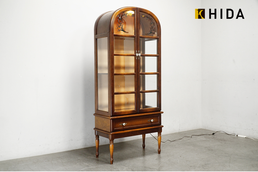 飛騨産業キツツキ 森のことば 食器棚カップボード買取のアドア東京