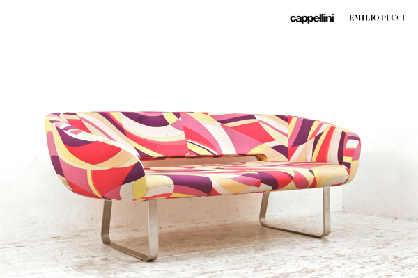 エミリオプッチ/カッペリーニ『Rive Droite』2Pソファ買取のアドア東京