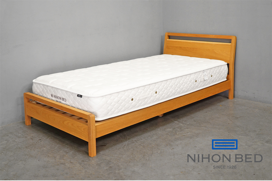 日本ベッド(NIHON BED) シルキーシフォン マットレス+プレーリーベッド