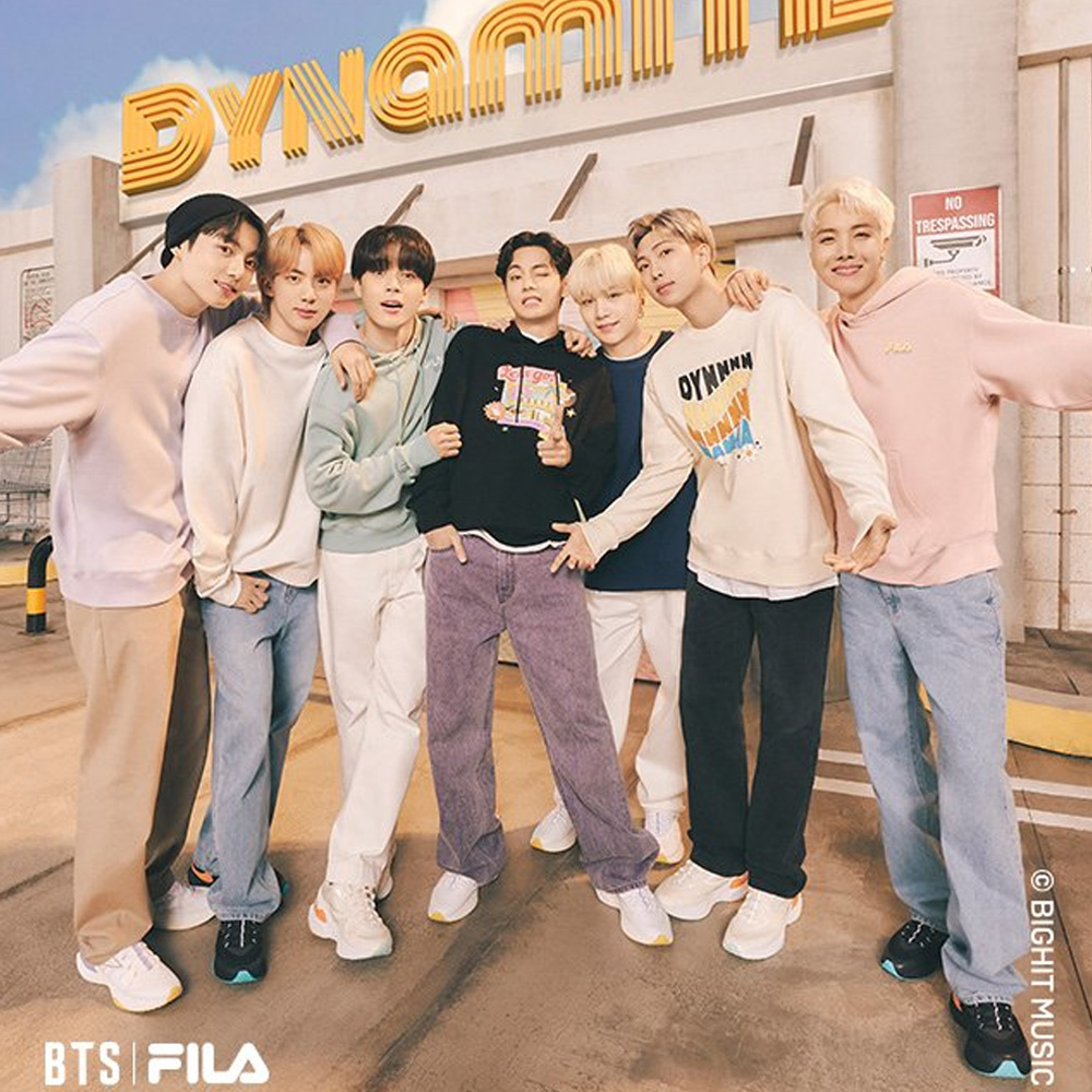 FILA X BTS DYNAMITE COLLECTION + SPECIAL GIFT - A-KPOP