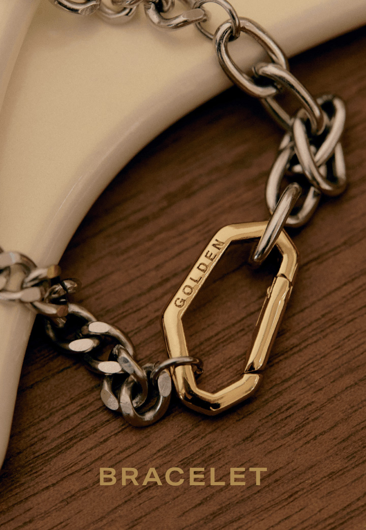 BTS JUNGKOOK Golden Bracelet - A-KPOP