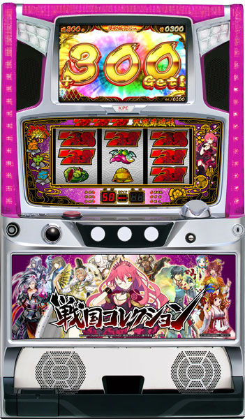 2013/1/10 カードゲームがスロットに！戦国コレクション登場！！ 中古