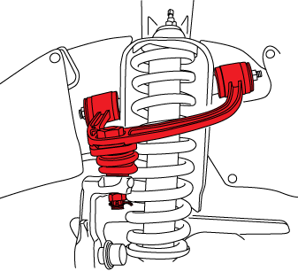 35470/25470 トヨタ ハイラックス GUN125、タコマ 2005- SPC 調整式