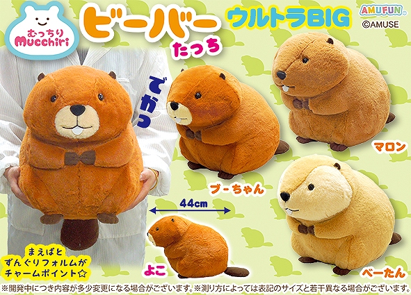 ≪1月の新商品≫むっちりビーバーたっち -NEW ITEM！｜アミューズ最新情報