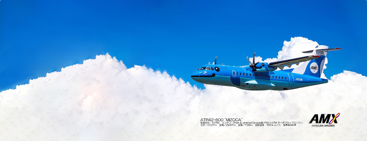 AMX公式 天草エアラインホームページ | 航空券 空席照会・運賃案内・時刻表