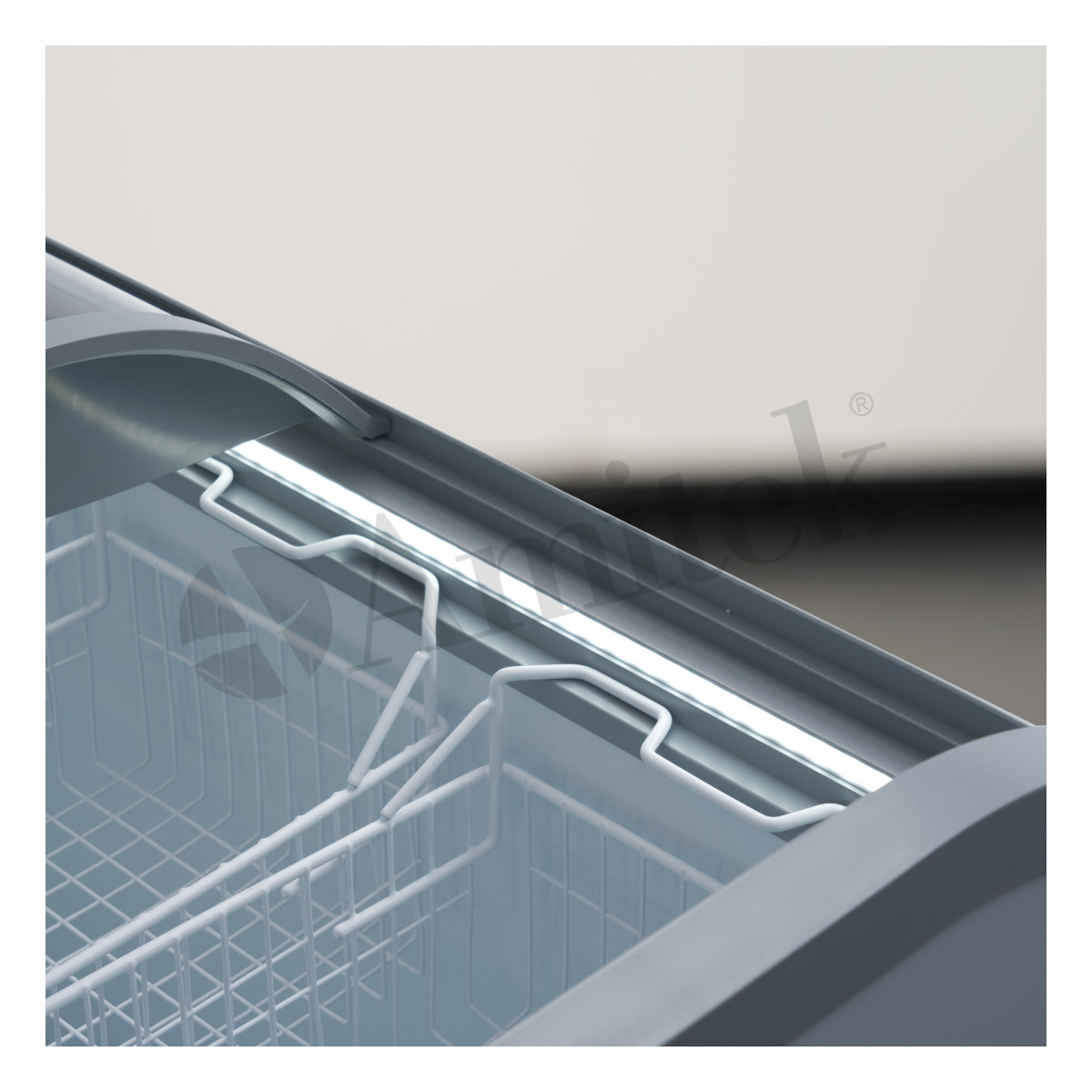 AX1000DF - Island chiller-freezer | Amitek