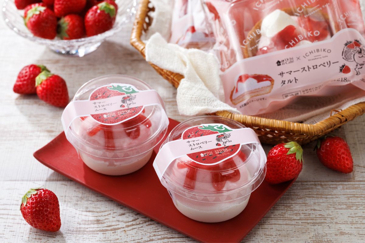 ICHIBIKO×ローソン」いちびこ監修！夏に楽しむ甘酸っぱいスイーツ2品を