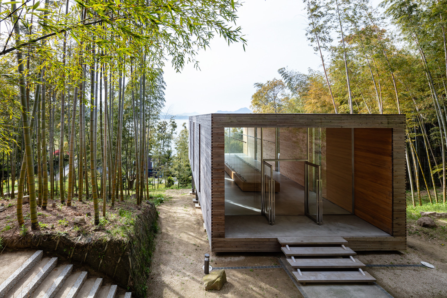 英語 グル風拡張アートの島4枚と山2枚 インターネット美術館・世界の名画