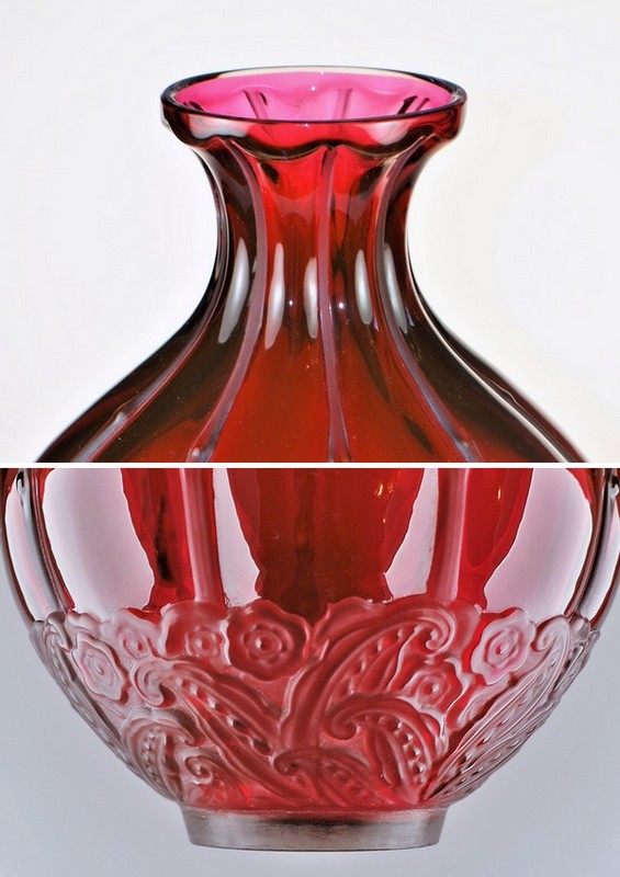 BACCARAT】バカラ アールデコの大きな花瓶 - アンティック 姉妹社