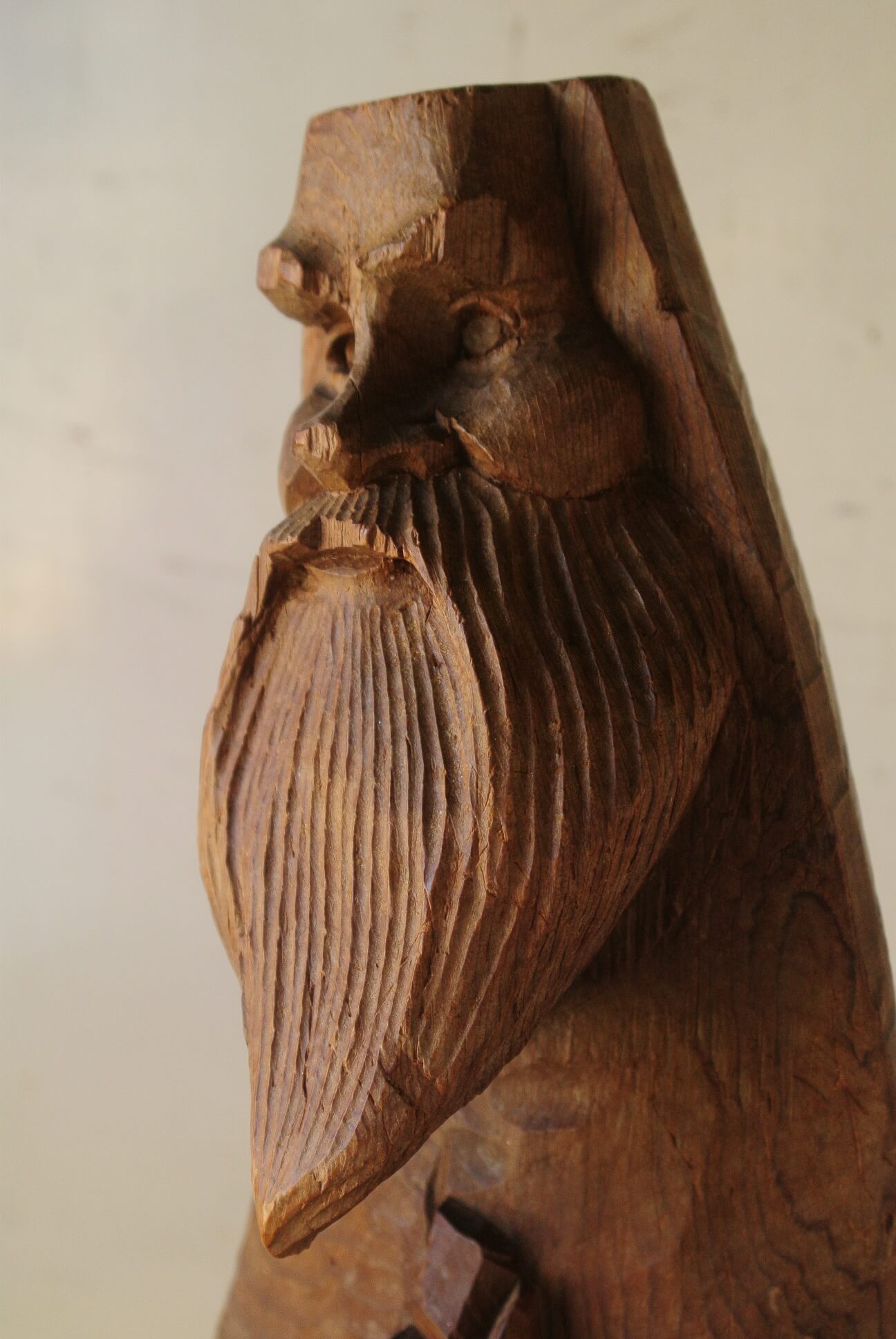 瀧口政満 無題 木彫 - アンティーク雑貨・古道具の札幌 アンティーク