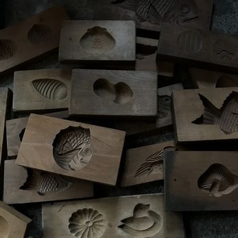 古い菓子型｜木型 - アンティーク雑貨・古道具の札幌 アンティーク