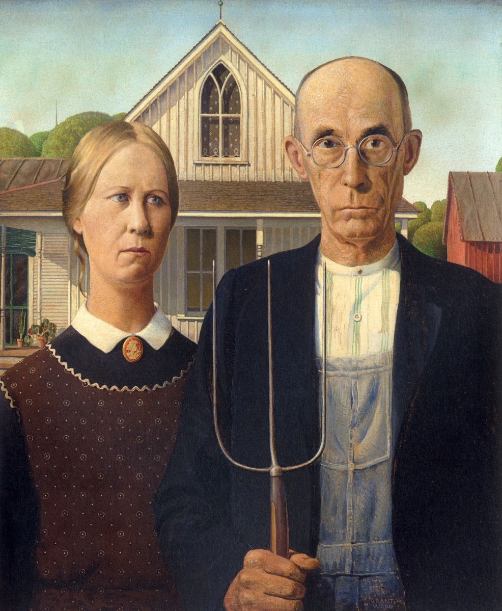 Grant Wood: American Gothic And Other Fables
