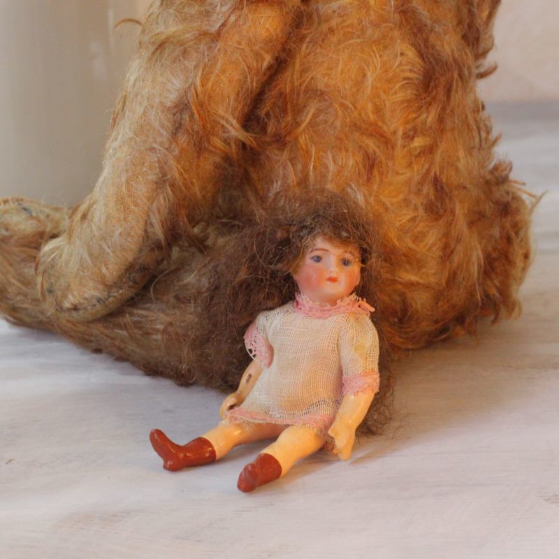 コンポジションボディ ミニョネット French＊/Antique Doll/お人形