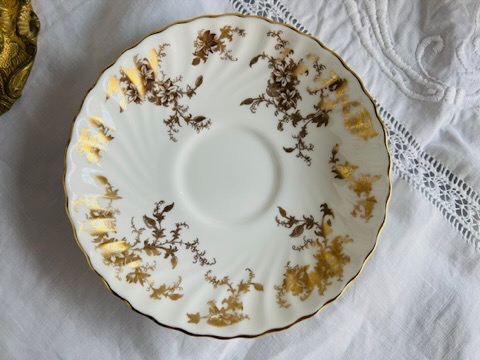 ミントン 金彩のティートリオ6客 - Antiques Violetta