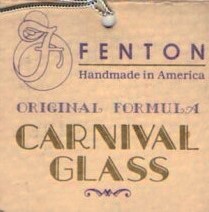 フェントン カーニバル ガラス ベル