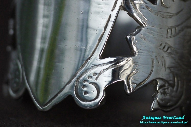 シルバー ナプキンリング 6名様分 シールド オリジナルボックス入り