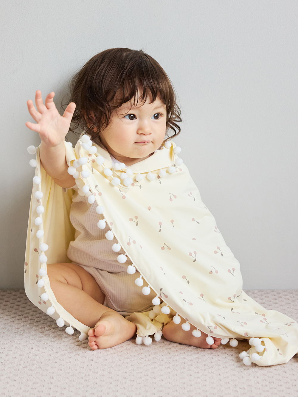 moc mof ひやとろ3WAYブランケット | ベビーケープ(品番：51766