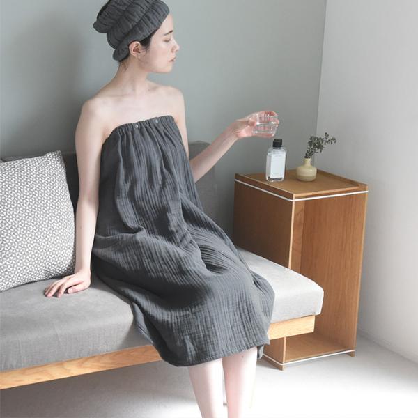 bon moment かさばらない 4重ガーゼ ラップタオル／ボンモマン