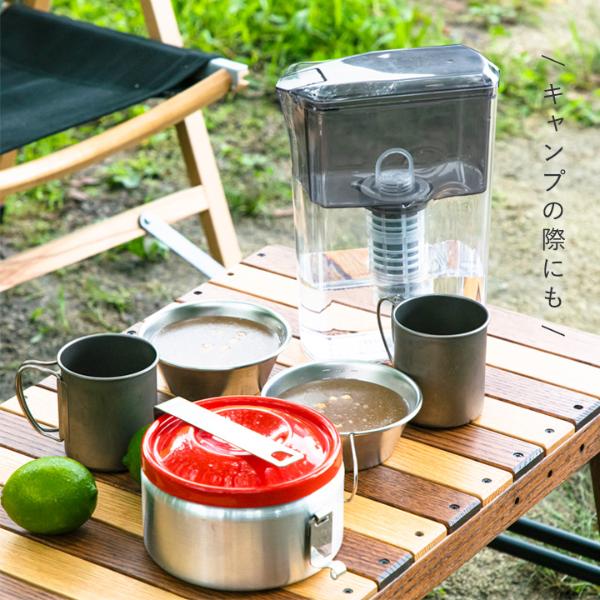 ポット型浄水器 ミズユー本体 フィルターカートリッジ1本付き／Miz-U